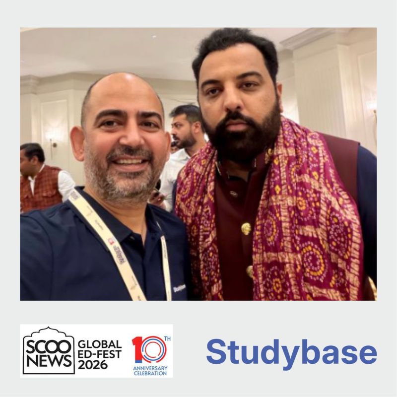 Studybase with Shriji Huzoor Dr Lakshyaraj Singh Mewar at Global Ed-Fest 2026