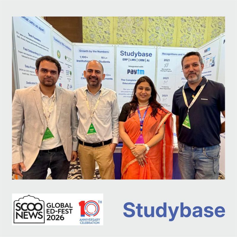 Studybase with Mrs Priyanka Bhargava, Principal, Rishikul Vidyapeeth Vijay School Jaipur, at Global Ed-Fest 2026