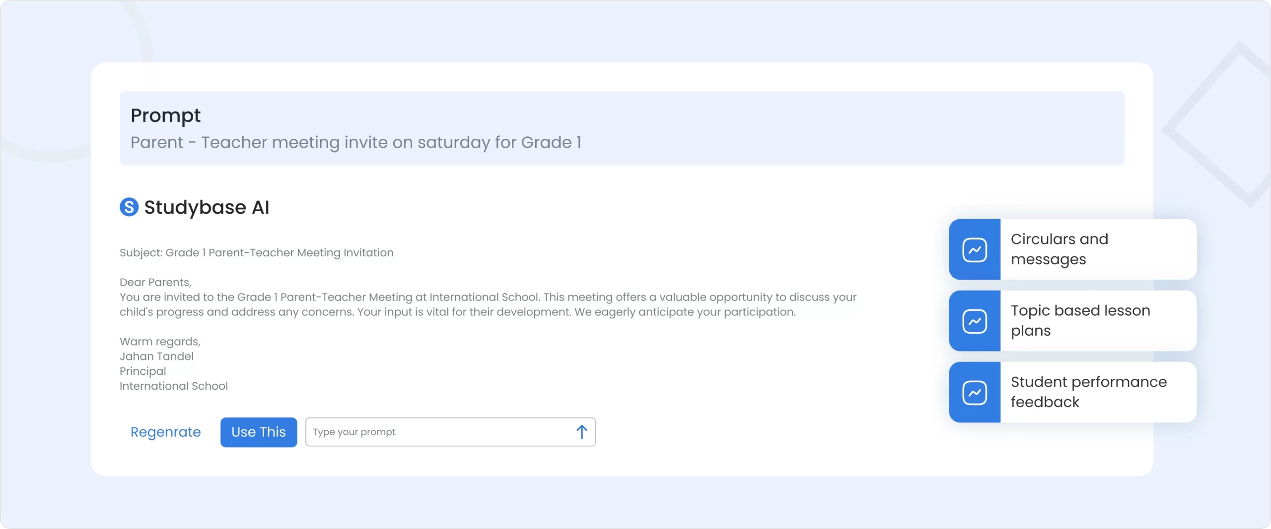 AI / ChatGPT Dashboard