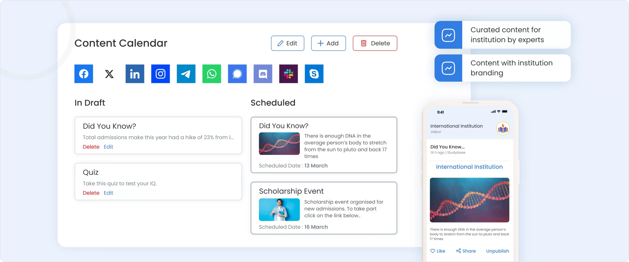 Creatives with Branding Dashboard