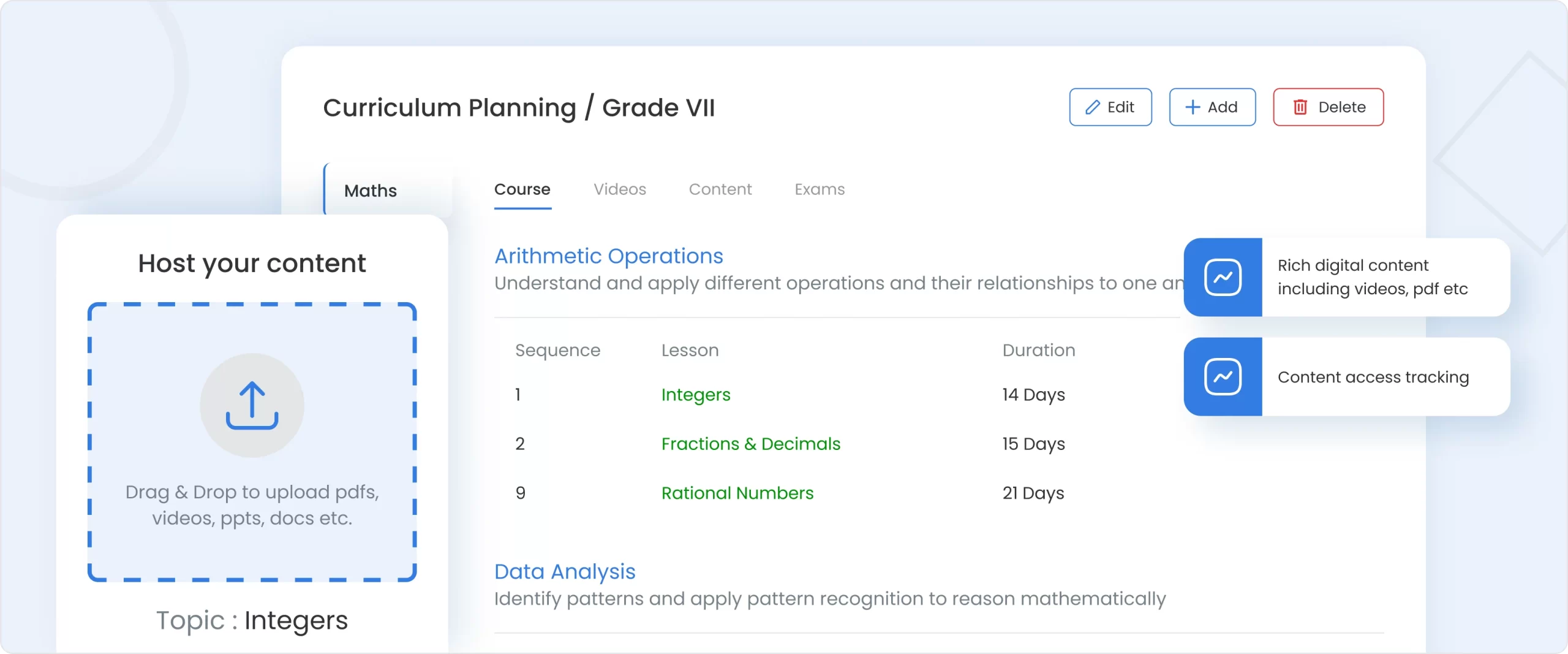Host Your Own Content Dashboard