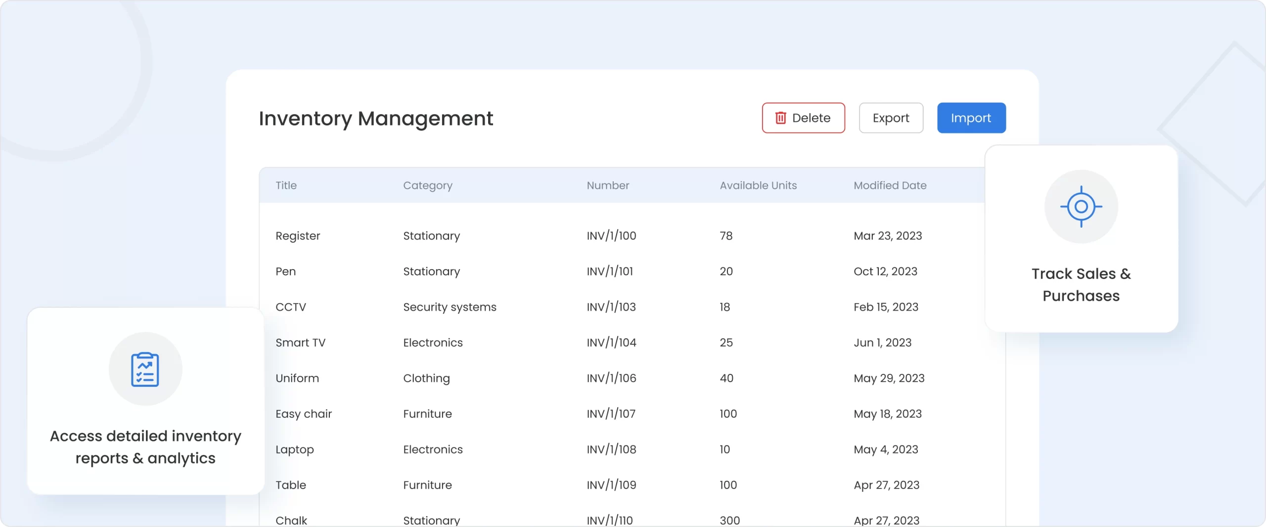 Online Store for Students Dashboard