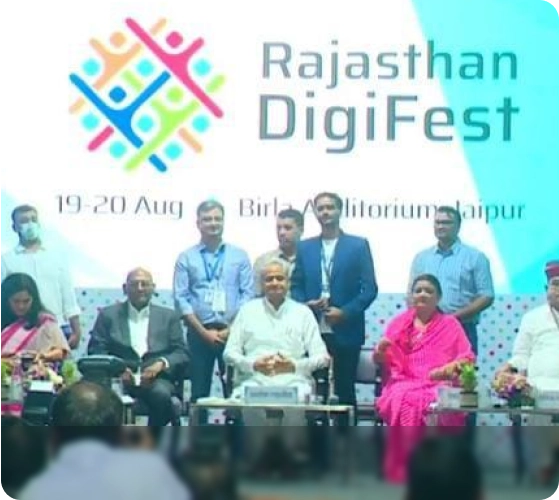 DigiFest Award with Honorable CM