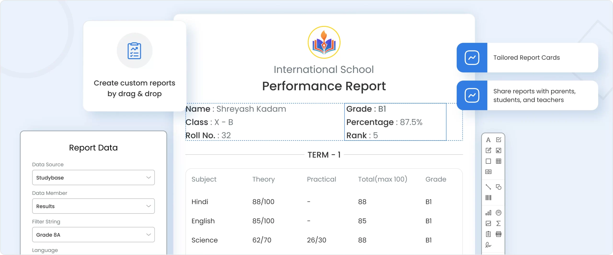 Customizable Reports